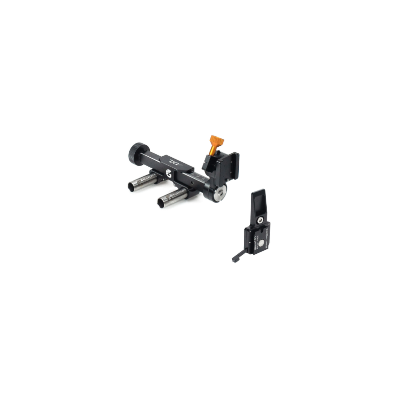 Bright Tangerine Monitor Mount Base (Cold Shoe)